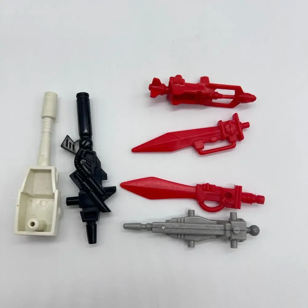 Vintage Transformers Mixed Weapons Accessories Lot Action Figures Toys
